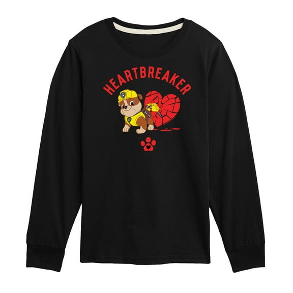 Paw Patrol - Valentine's Heartbreaker - Toddler And Youth Long Sleeve Graphic T-Shirt