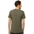 thumbnail image 4 of M&O Gold Soft Touch T-Shirt 4800, T-Shirt for Men, Men's Short Sleeve, Unisex Fit, Military Green, S, 4 of 5