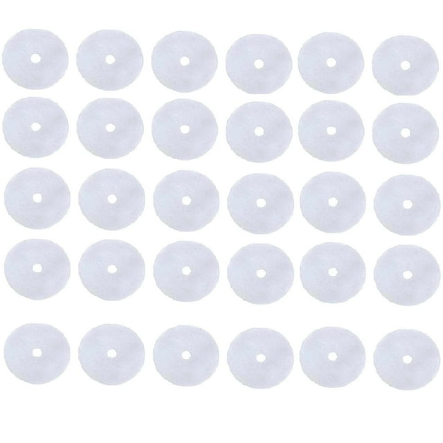 30 Pcs Filtre d'Échappement pour Sécheuse Universel Portable Remplacement de Filtre Anti-Peluches