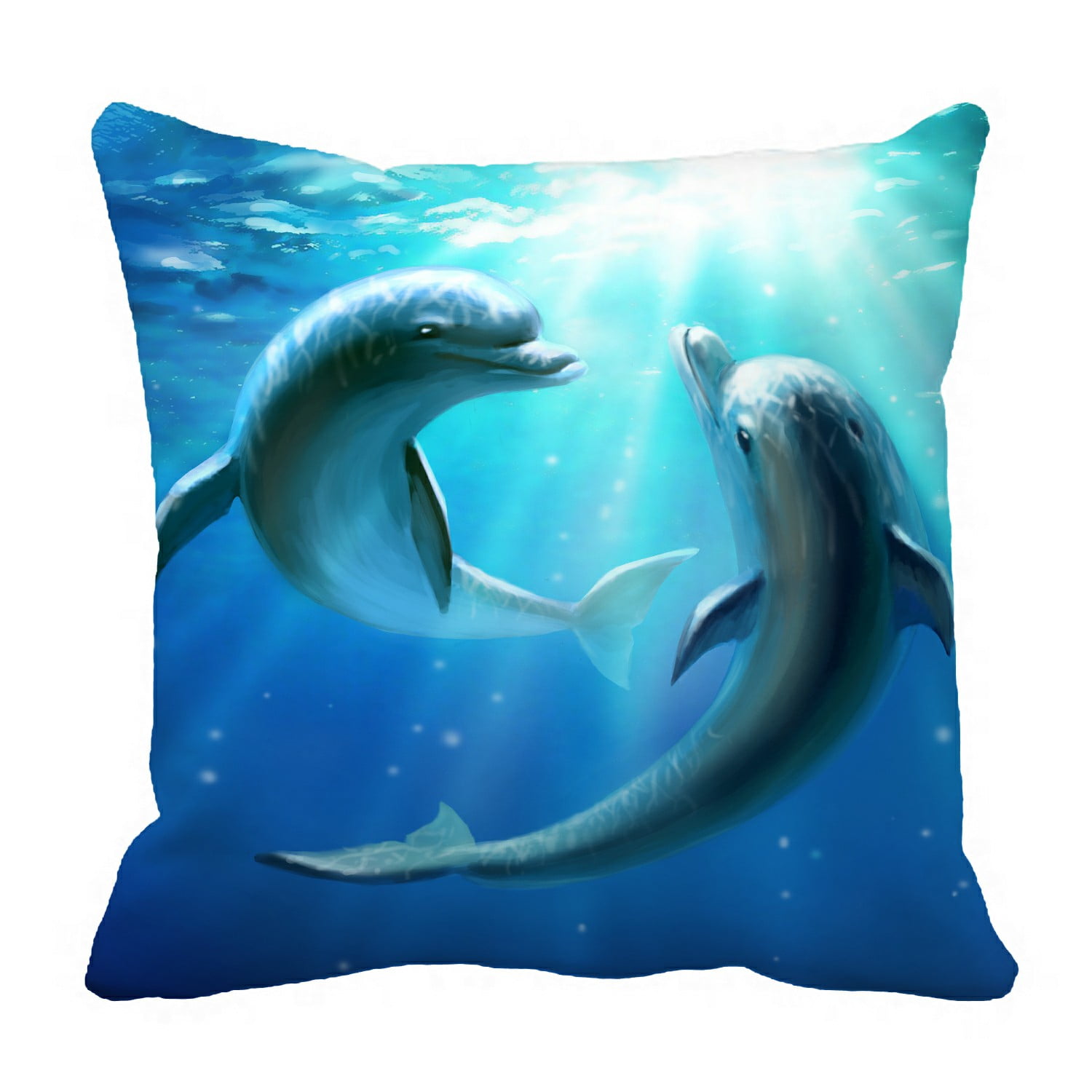 dolphin pillow case