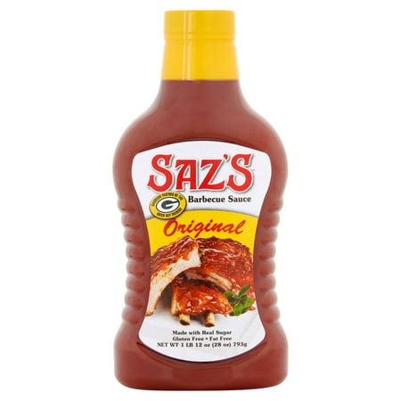 (2 Pack) Saz's Original Barbeque Sauce, 28 oz (2 pack)