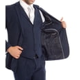 thumbnail image 3 of Mens Suit Three Piece Slim Fit Solid Collar Vest Suits, 3 of 3