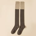 thumbnail image 4 of FhsagQ Chaussettes pour Femmes Chaussettes de Compression en Résille Chaussettes de Football Chaussettes Mi-Longues Chaussettes de Randonnée Chaussettes Confortables Chaussettes de Bottes Chaussettes Rembourrées Chaussettes pour Femmes Noir Café Taille Unique, 4 of 4
