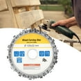 thumbnail image 1 of Wood Carving Chain Disc, 14 Teeth Anti-Kickback Replacement Chain Angle Grinder Chain Disc, For Cutting 100/115 Angle Grinder, 1 of 8