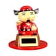thumbnail image 2 of Juguete solar Dancing Figures Adorno de automóvil Decoración de automóvil con energía solar ecológica, rojo BLESIY Dios de la riqueza, 2 of 8
