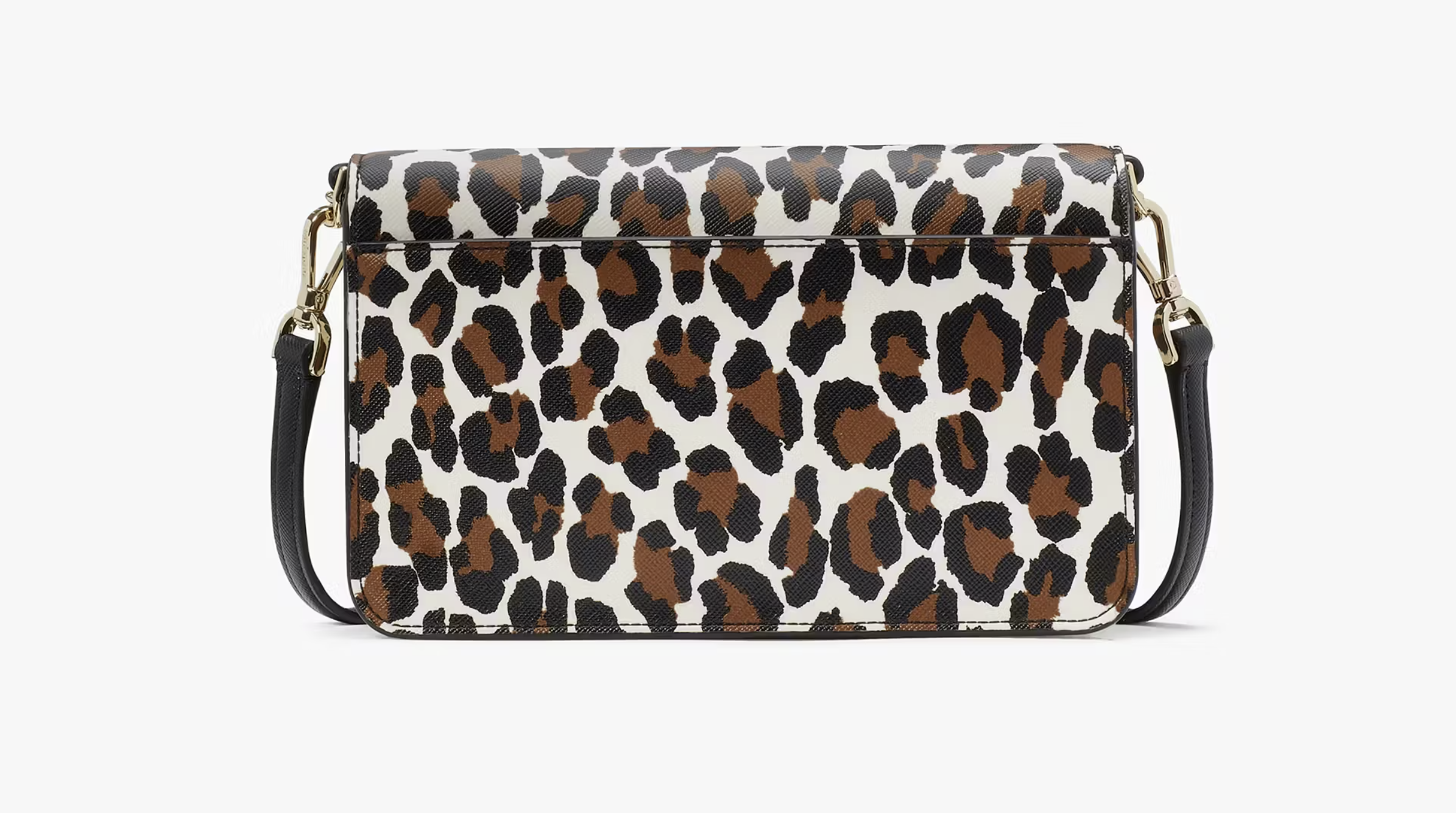 Kate Spade New York Women's Madison Saffiano Leather Small Flip CrossBody Bag
