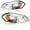 2006-2013 Impala/Clear lens Chrome Housing, variant on PIT66 Headlights Chrome Housing Amber Headlight Driver Side Fit For Chevrolet Impala  06-16
