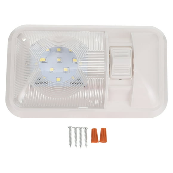 EeaseMX 1 luz LED de techo para RV de 12 V, duradera, con interruptor.