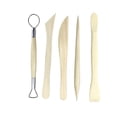 thumbnail image 4 of Kenally Juego de 24 unidades de herramientas de bricolaje para cerámica, juego de herramientas de modelado con mango de y cerámica Kits y herramientas para tallar, 4 of 6