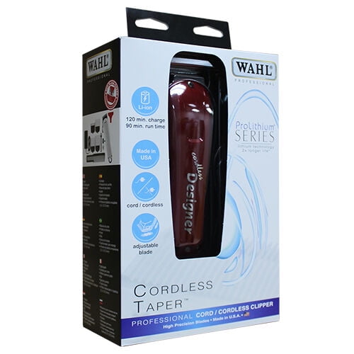 wahl cordless designer clipper 8591