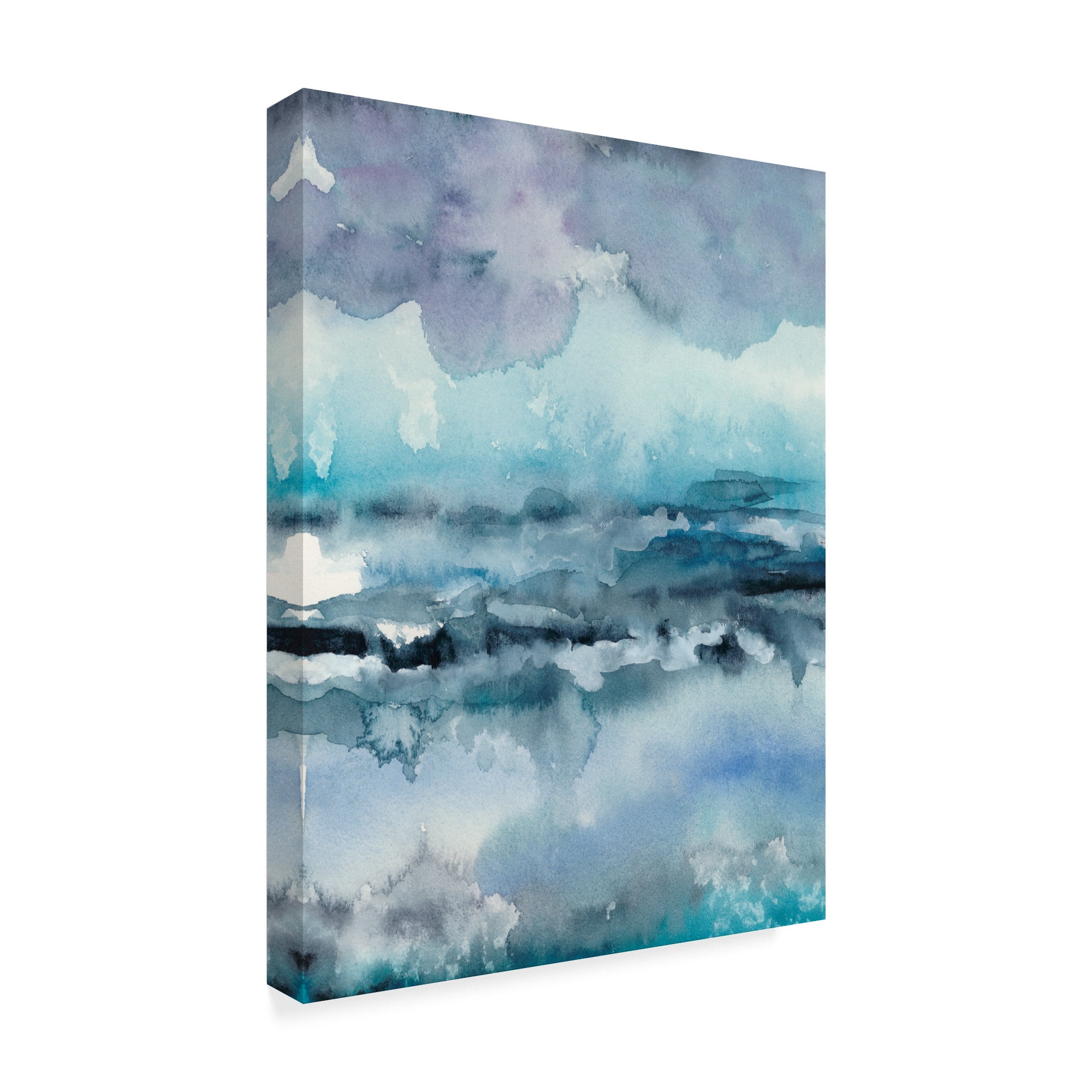 Trademark Fine Art 'Blue Tide I' Canvas Art by Chariklia Zarris