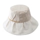 thumbnail image 1 of Sombrero de pescador con perlas de 56-58 cm de circunferencia, sombrero de pescador femenino para primavera y verano, sombrero de protección solar informal, sombrero de lavabo, 1 of 5