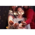 thumbnail image 6 of Large 11x4 inch Heart Shaped Party Sparklers - Ideal for Weddings, Birthdays, Celebrations & More - 72 Count, 6 of 8