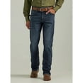 thumbnail image 3 of Wrangler Men's Retro Elwick Dark Wash Slim Bootcut Stretch Denim Jeans Tall Dark Wash 36W x 38L  US, 3 of 3