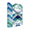 thumbnail image 2 of Trademark Fine Art 'Crystal Chevron I' Canvas Art by Grace Popp, 2 of 4