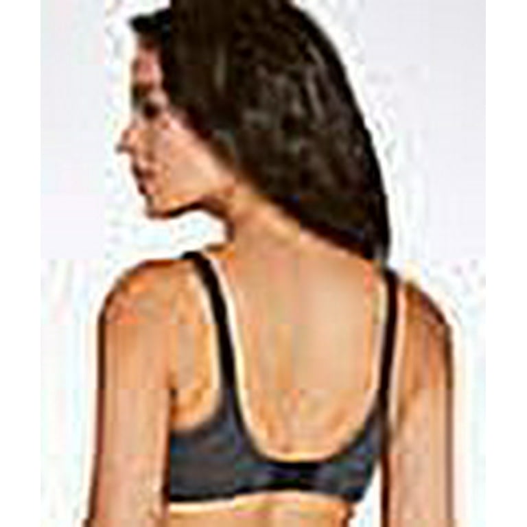 Women's Warner's RN0141A Invisible Bliss Cotton Wirefree Bra with Lift  (Dark Grey Heather 38C)