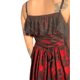 thumbnail image 3 of VISgogo Vestido de tirantes para mujer, vestido midi irregular de verano con tirantes finos y cordones de encaje VISgogo  moda, 3 of 5