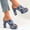 Blue, variant on ATENAR Women Sandals Summer Beach Sandals for Women Fashion Shoes Women Light Blue 6.5