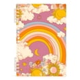 thumbnail image 7 of FORMRS 1-Subject Spiral Notebook 8" x 5" College Ruled 60 Refillable Sheet, 2 Pack, Purple Retro Rainbow, 7 of 7