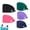 10# 5PCS As Show, variant on Heart Printed Bouffant Cap with Buttons Unisex Sweatband Adjustable Tie Back Hat