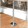 thumbnail image 5 of 40" Stainless Steel Free Standing Smoker Pole and Base. For use Outside of Office, Restaurants, and Convenience Stores. Smokeless Outdoor Ashtray Cigarettes Ash Butt Disposal. Ashtrays for cigarettes, 5 of 7