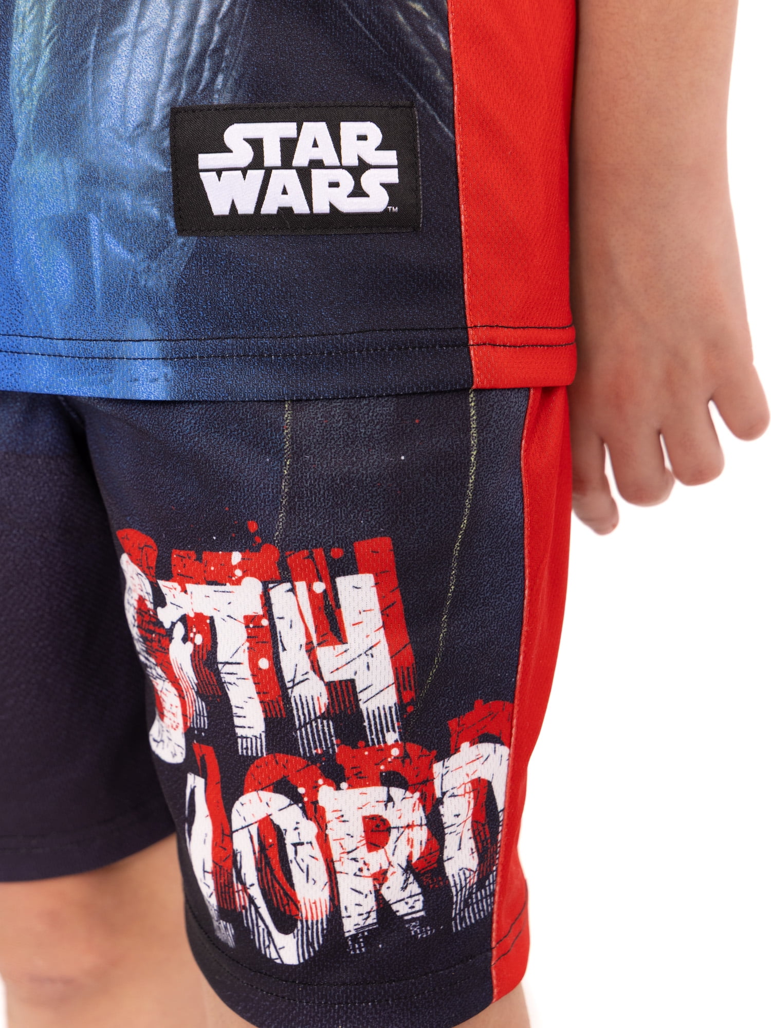 Star Wars Boys Basketball Jersey and Shorts Set, 2-Piece, Sizes 4-12