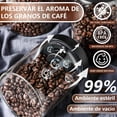 thumbnail image 2 of 500mL Frasco para Cafe, Recipientes Herméticos para Almacenar Cafe, Frascos de Vidrio con Tapa, Contenedor Café Polvo, Café en Grano, Galletas, Té, Azúcar, etc(500ml/17oz), 2 of 4