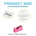 thumbnail image 2 of Uxcell 2 Set Tape Dispenser Core and Blade, Replacement Core and Replacement Blade for 8808/8809 Tape Dispenser for Home Office Warehouse Wrapping Packaging Mailing Shipping, 2 of 7