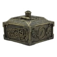 thumbnail image 4 of Ebros Steampunk Time Machine Mechanical Gears Design Lidded Jewelry Box Figurine, 4 of 8