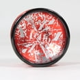 thumbnail image 1 of C3yoyodesign Astraea Yo-Yo - Bi-Metal YoYo - 6061 Aluminum with Stainless Steel Rims (Red Silver Splash w/Black Ring), 1 of 3
