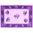 thumbnail image 1 of Ahgly Company Indoor Rectangle Southwestern Purple Country Area Rugs, 6' x 9', 1 of 4