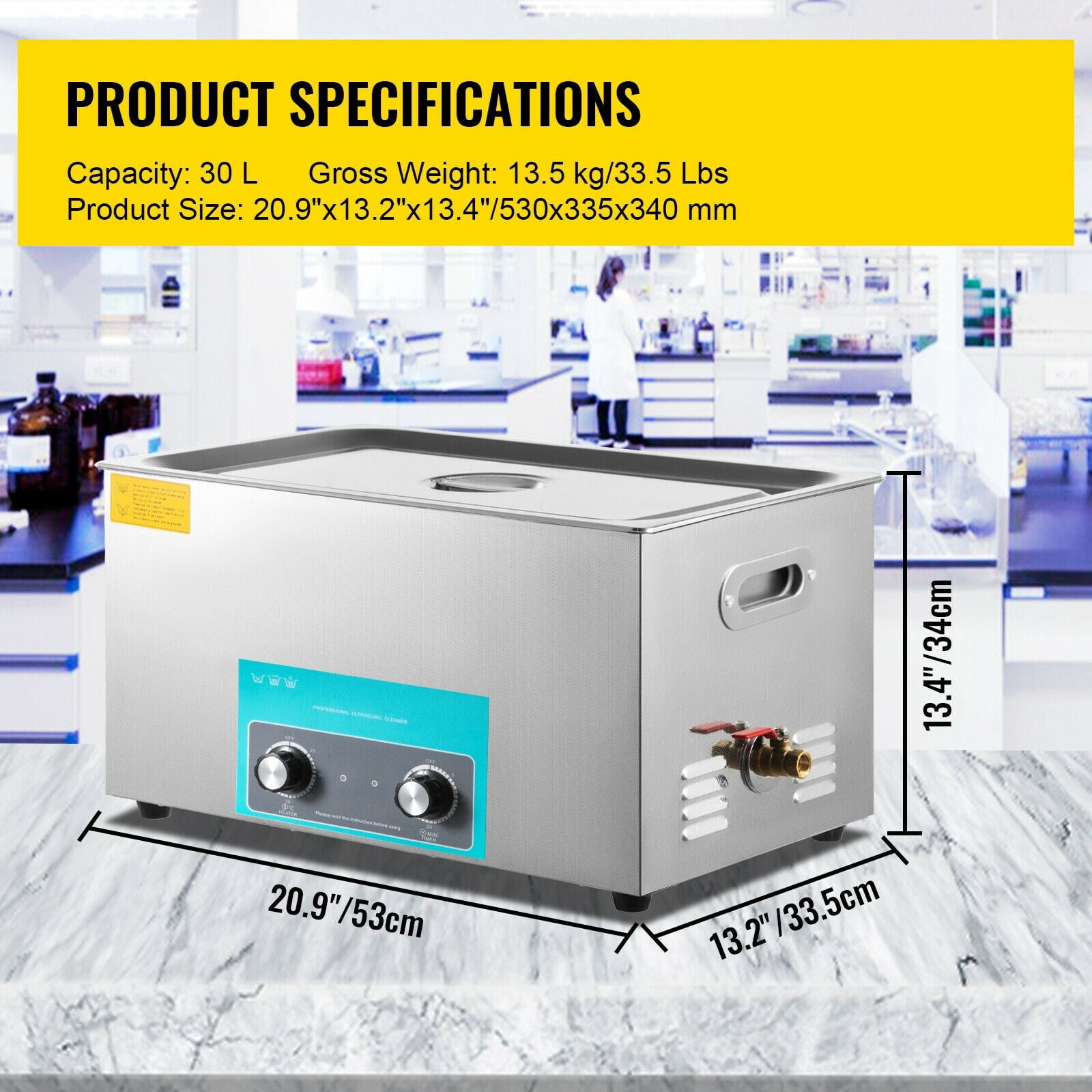 3L 6L 10L 15L 22L 30L Electric Ultrasonic Cleaner Portable Washing Machine Lave-Dishes Diswasher Ultrasound Home Appliance