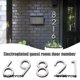 thumbnail image 2 of Números De Dirección De Puerta Letras Pegatinas Para Apartamento Casa Habitación Buzón, 2 of 4