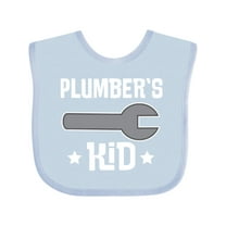 Inktastic Plumbers Kid Boys or Girls Baby Bib