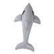 thumbnail image 5 of Flotador de agua para piscina, juguete inflable de delfín de 63 pulgadas de PVC para bebé Gris, 5 of 9