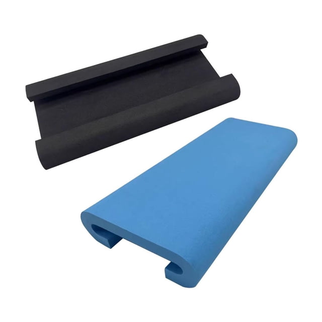 2x almohadillas para asiento de Dragon Boat, accesorios para Dragon Boat, cojín para asiento de Kayak, almohadilla antideslizante negro