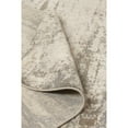 thumbnail image 4 of Feizy Parker Transitional Abstract, Ivory/Brown, 1'6" x 1'6" Swatch Sheen Casual Floor Rug for Living room Bedroom, 4 of 5