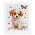thumbnail image 5 of Paint By Numbers Kit for Adults Beginner - DIY Cute Puppy Hearts Butterfly Colorful Canvas Painting Kits for Adults, Frameless Paint By Number for Adults for Home Wall Decor 16x20 Inch, 5 of 7