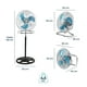thumbnail image 5 of Ventilador con pedestal 3 en 1 ATMA con aspas de metal, 5 of 7