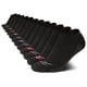 thumbnail image 1 of Calcetines Reebok para mujer, corte bajo, paquete de 12, acolchados, invisibles, 1 of 7