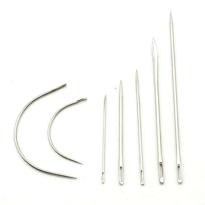 7PCs Leather Curved Repair Sewing Needles Kit Upholstery Canvas Useful S3P4  hot