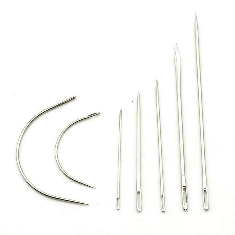 7PCS Handy Needle Set with Glover's Carpet Sail Straight Upholstery Sack  Curved Mattress For Leather Craft DIY Sewing Stitching