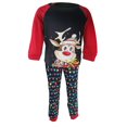 thumbnail image 1 of Christmas Pajamas for Family  Deer Tops + String Lights Pants Set, 1 of 9