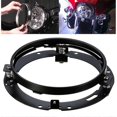 thumbnail image 5 of 7" Led Headlight Bracket for JeepWrangler Motorcycle Round Ring Headlamp Holder, 5 of 5