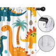 thumbnail image 4 of Blackout Kids Curtains,Cute Dinosaur Pattern Childrens Insulated Curtains Set Of 2,Bedroom Essentials,Toddler Room Decor 52x63in(132x160cm), 4 of 4