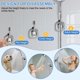 thumbnail image 4 of Soporte para cabezal de ducha Ipefan con ventosa de pared ajustable 360°, 4 of 8