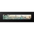 thumbnail image 2 of Kimberly, Allen 18x6 Black Modern Framed Museum Art Print Titled - NYC Statue of Liberty, 2 of 5
