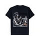 thumbnail image 1 of Cotton Short Sleeve T-Shirt HOMEBODY GLITTER SKELLY unisex super soft comfort tshirt Crewneck Prints Streetwear Top Sublimation Tropical Casual Wetsuit, 1 of 6