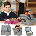 thumbnail image 1 of Bolsa de Almuerzo Ganfancp Doble Capa Aislada Crossbody, 1 of 7