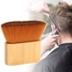 thumbnail image 1 of Cepillo de peluquero para cortar el pelo, cepillo de limpieza de cuello suave, herramienta profesional de peluquero con mango de madera, 1 of 8